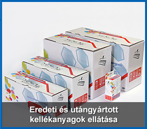 Eredeti és utángyártott kellékanyagok ellátása